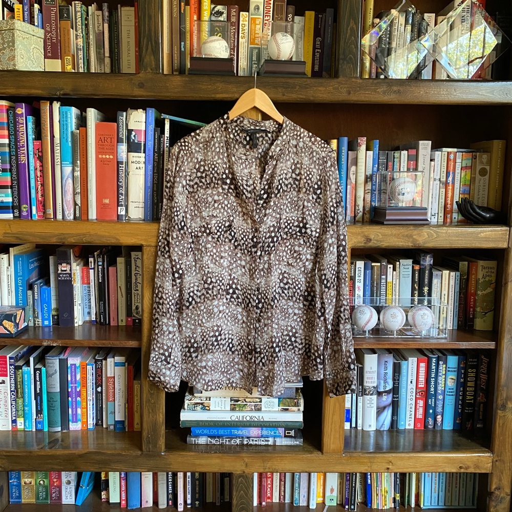 BCBG Long Sleeve Top